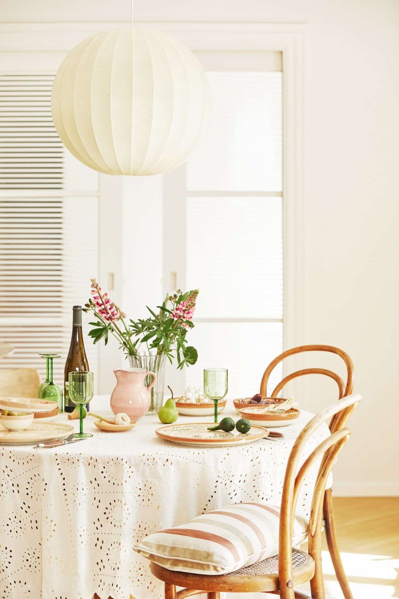 Asilva flache Servierschüssel, Ø 26 cm, grün-beige – Bild 7