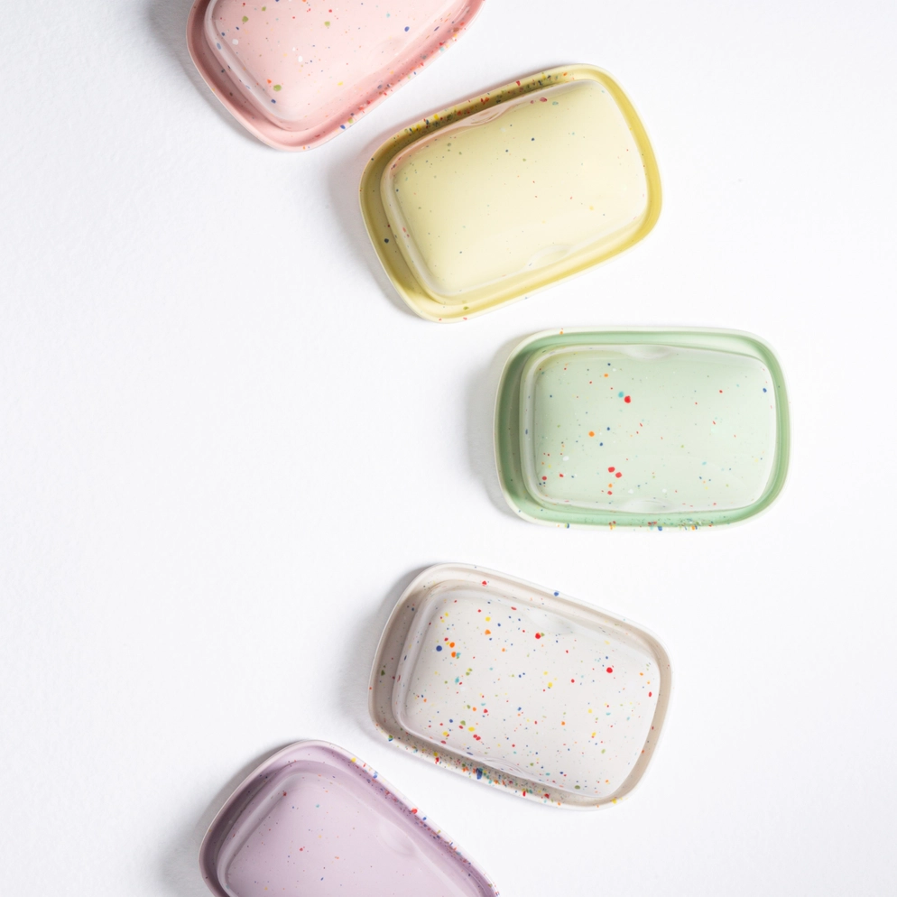 Party Butterdose, gelb – Bild 4
