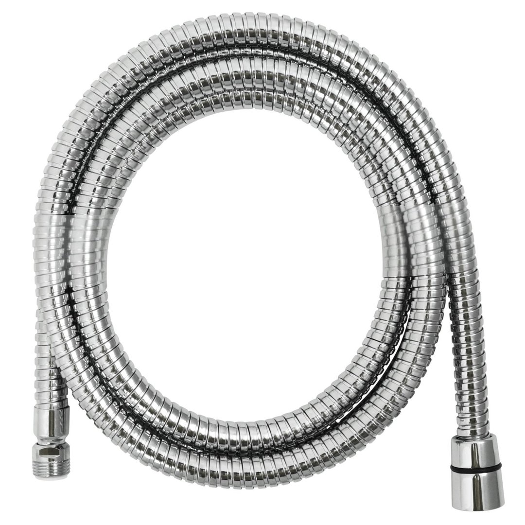 Welfenstein Metall-Brauseschlauch 200cm 1/2-Zoll-IG x M15x1-AG – ME200 – Bild 2