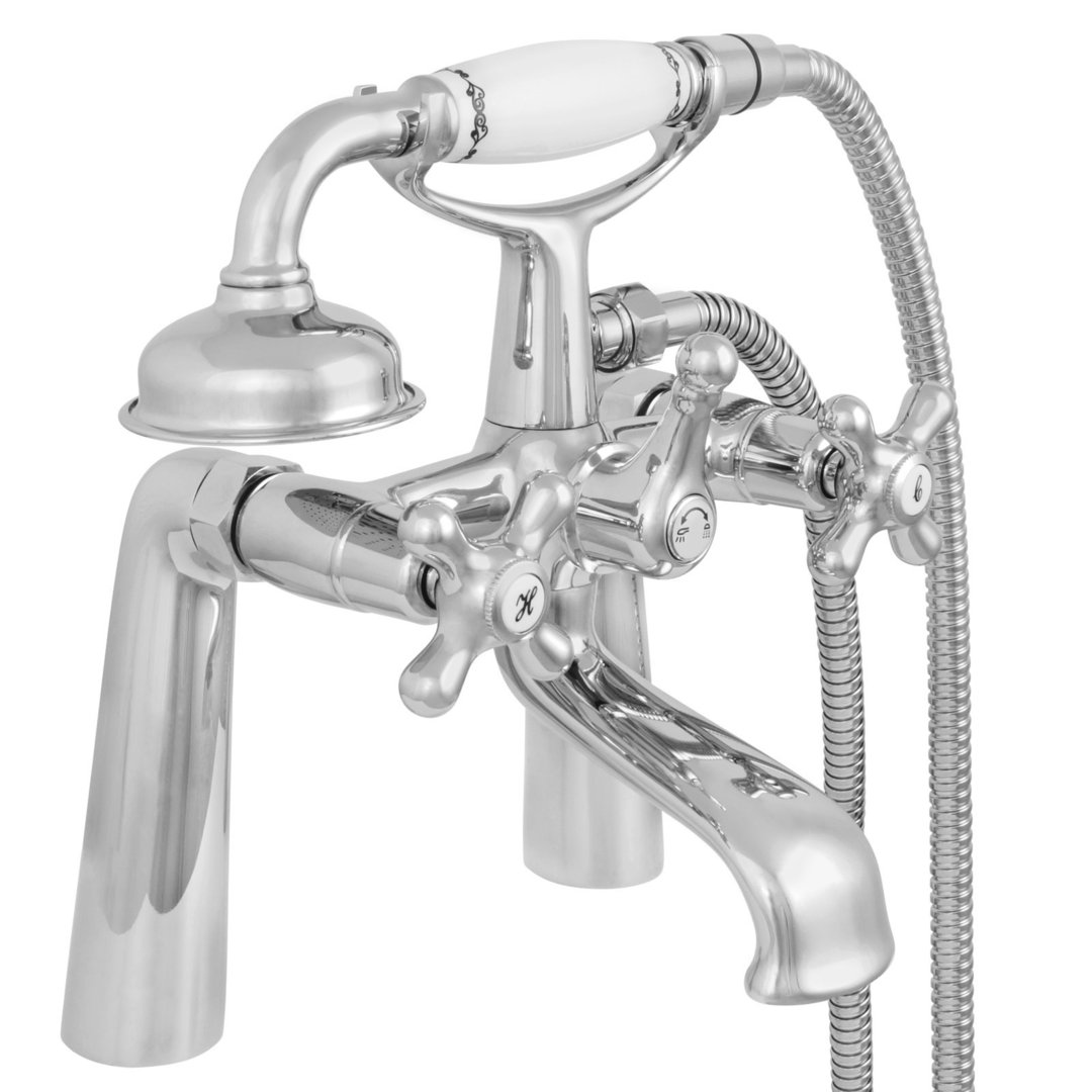 Welfenstein Nostalgie Wannenarmatur WA-T4-03Q23 – Bild 2